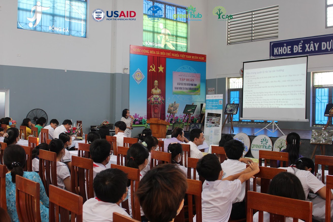 Bước tiến mới trong giảm thiểu rác thải nhựa tại các trường học tại Đà Nẵng