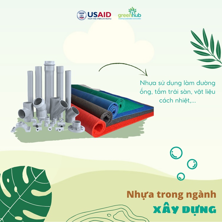 Nhựa trong ngành xây dựng