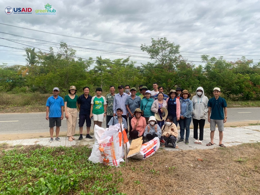 Hoạt động giám sát rác thải biển tại Thành phố Hội An năm 2022 (Đợt 1)