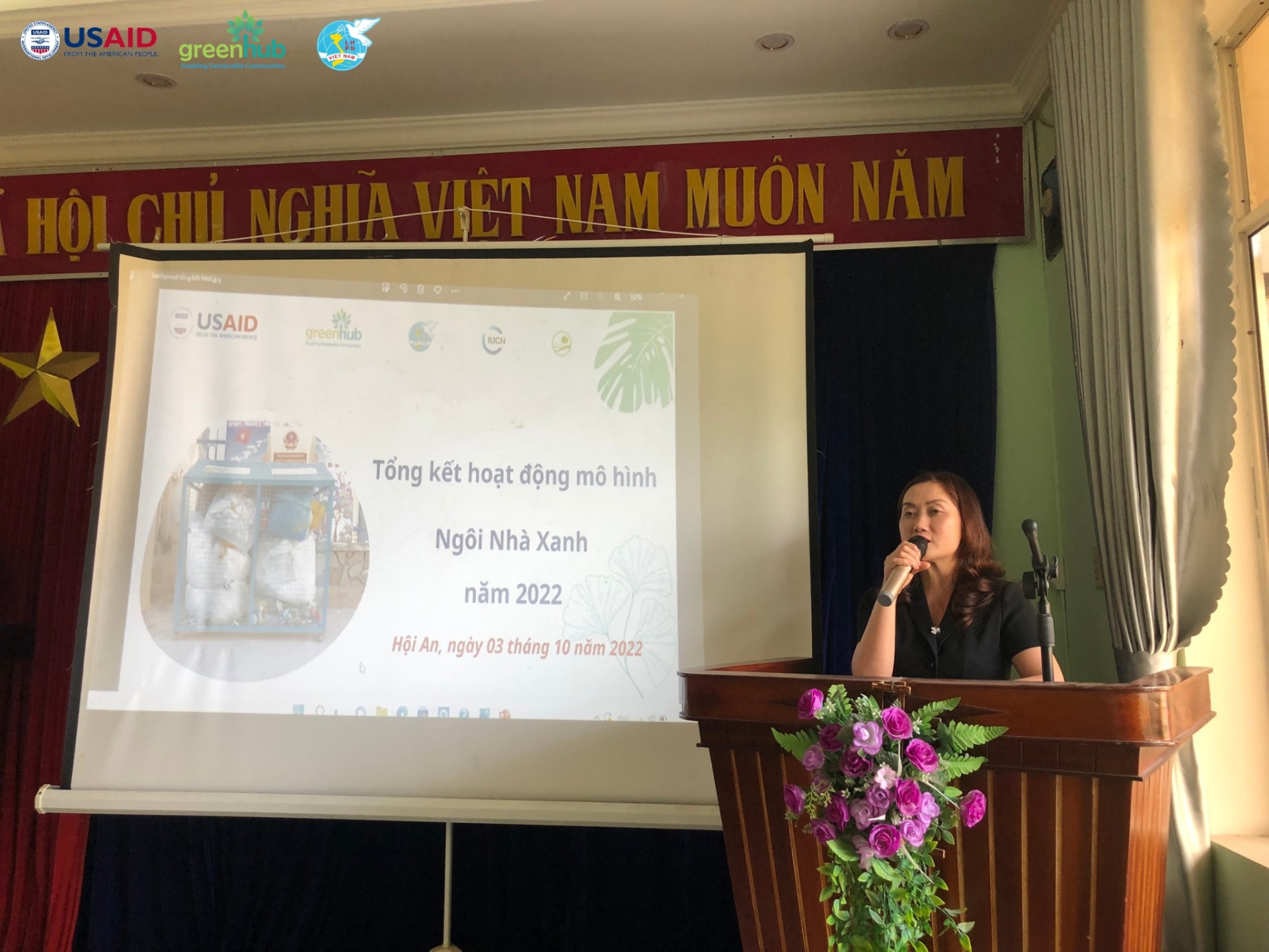 hoạt động vận hành mô hình Ngôi nhà Xanh 