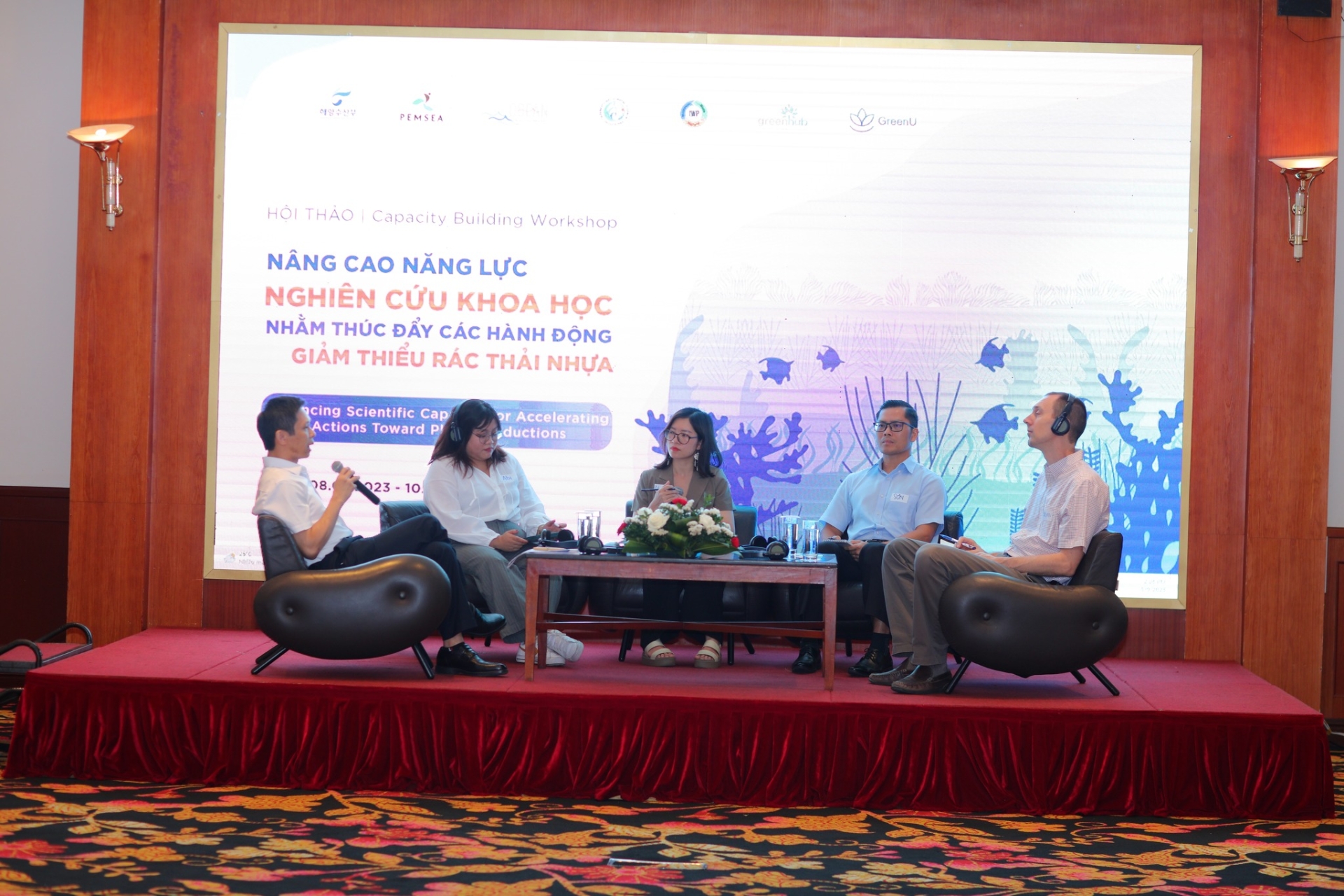 hội thảo Nâng cao năng lực Nghiên cứu khoa học nhằm thúc đẩy các hành động giảm thiểu rác thải nhựa