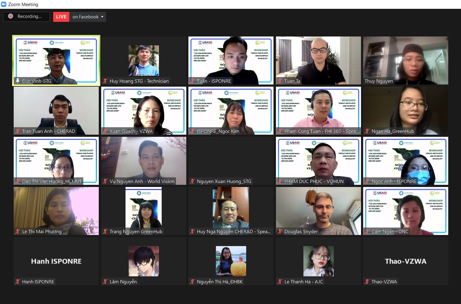 Hội thảo "Sản phẩm nhựa dùng một lần và tác động đến sức khoẻ"