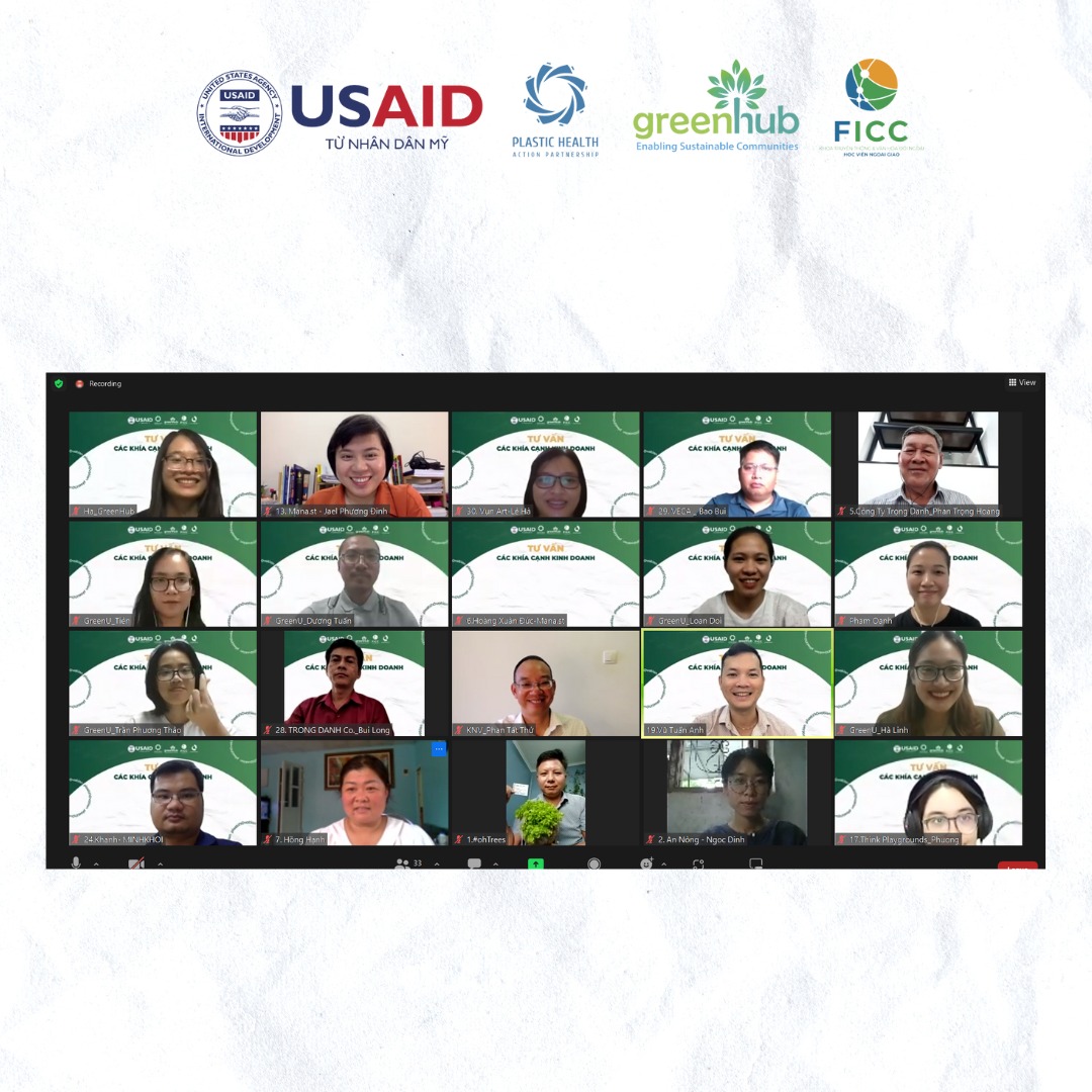 Hội thảo tư vấn - Gỡ rối trăn trở - PlastiNOvation Contest