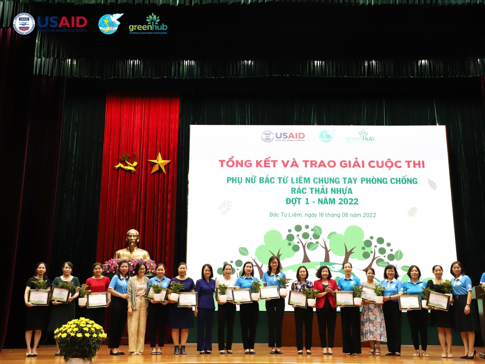 "Phụ nữ Bắc Từ Liêm chung tay phòng chống rác thải nhựa"