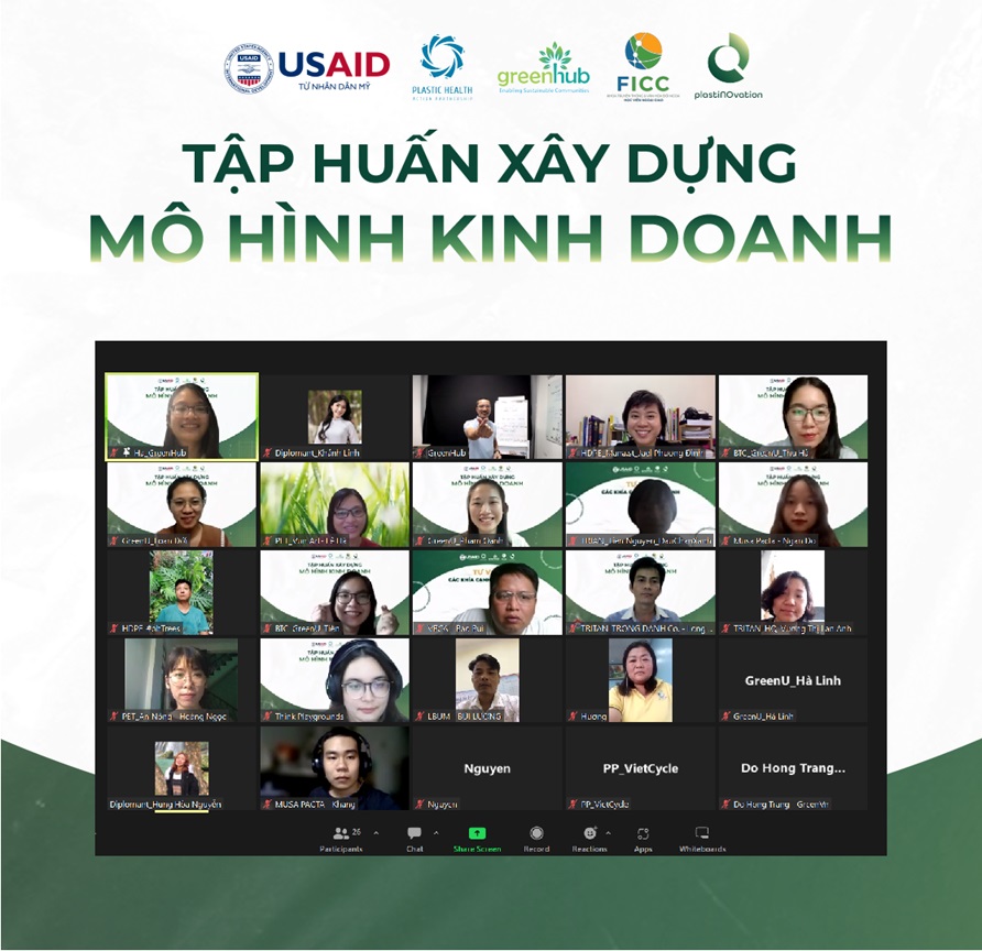 Training 3: "Nâng cấp" kỹ năng xây dựng mô hình kinh doanh cực nhanh với PlastiNOvation