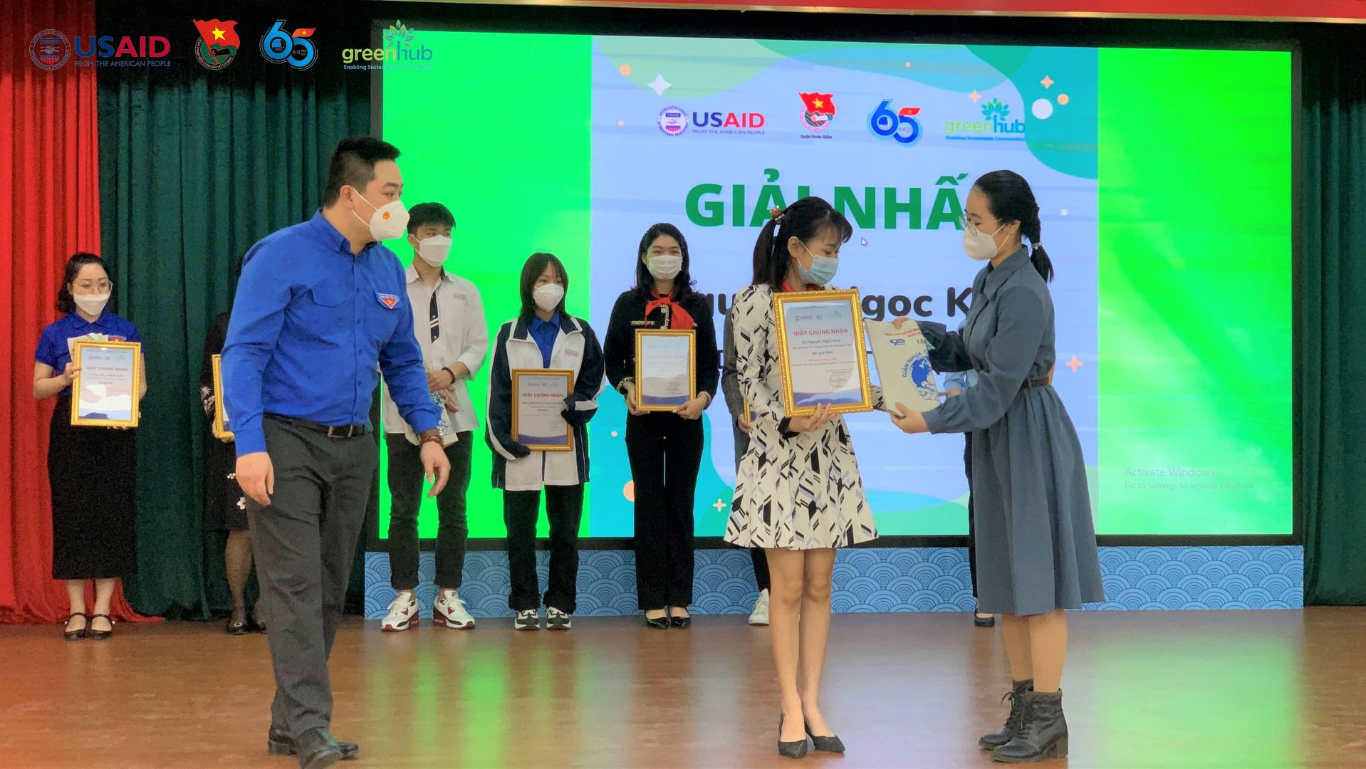 Trao giải cuộc thi sáng tạo video Tik Tok 