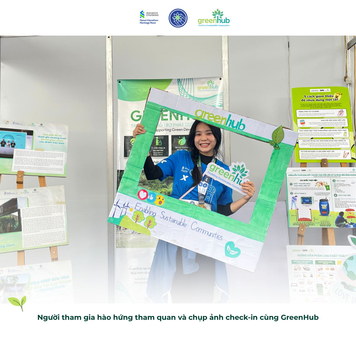 GHbers sống xanh - sống khỏe cùng Standard Chartered Hanoi Marathon Heritage Race