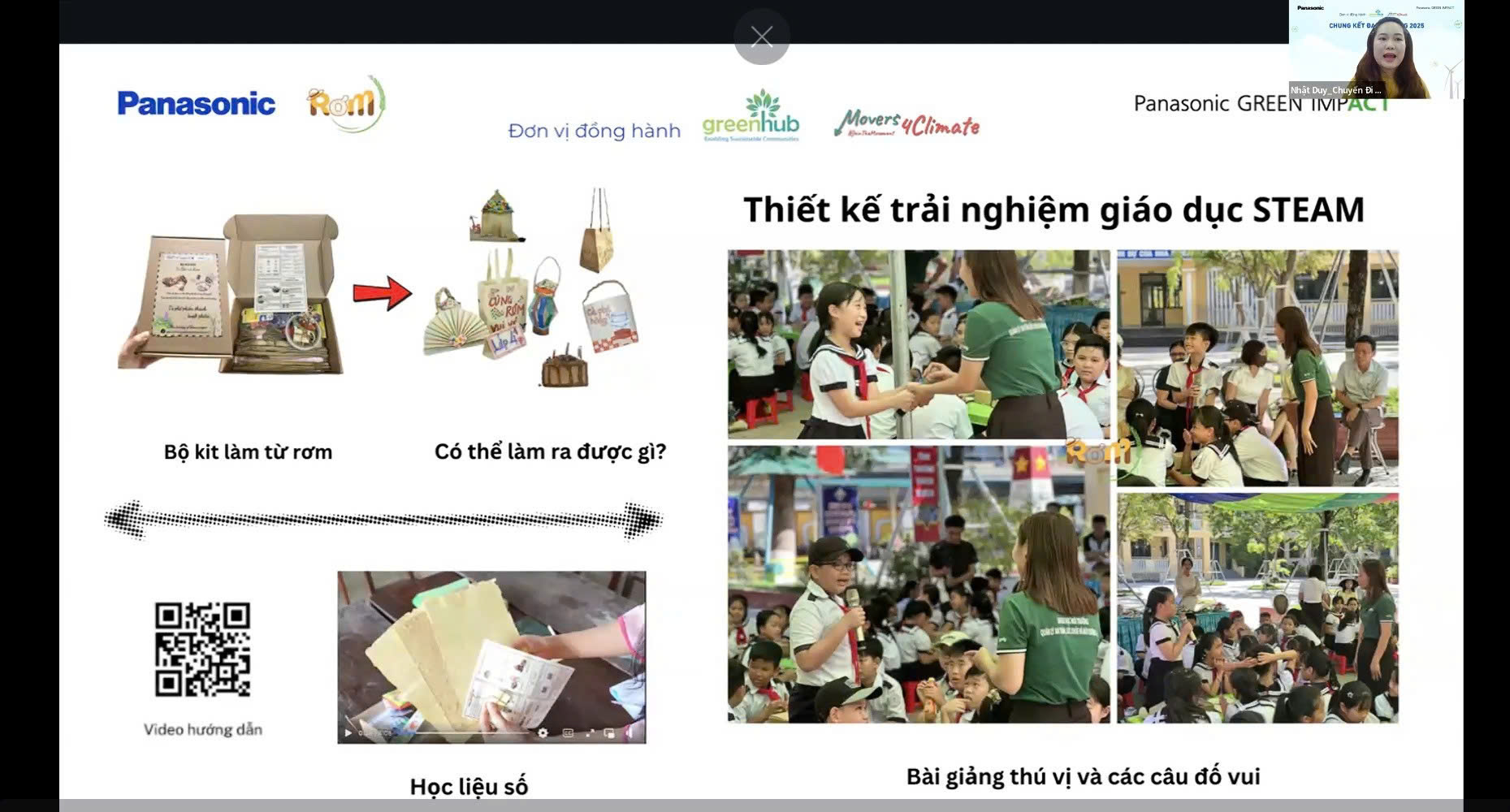 Chung kết Đại sứ Gen G 2025 – Tuần hòan xanh, giảm nhanh carbon!