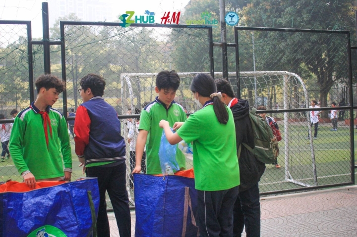 Zero waste practice at the Experimental Pedagogy Science Primary, Secondary and High School, Hanoi