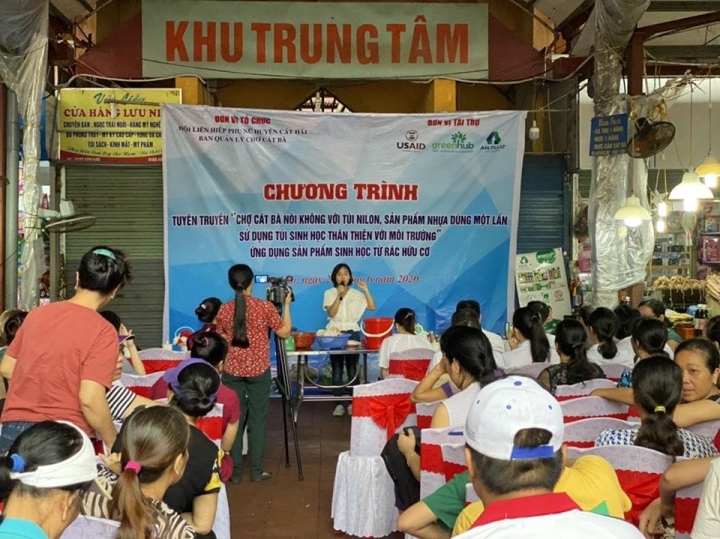 THAY CUNG BỚT CẦU – CÁT BÀ VÀ GREENHUB ĐỒNG HÀNH SỐNG GIẢM NHỰA