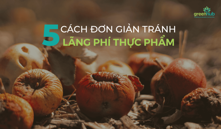 5 cách đơn giản tránh lãng phí thực phẩm