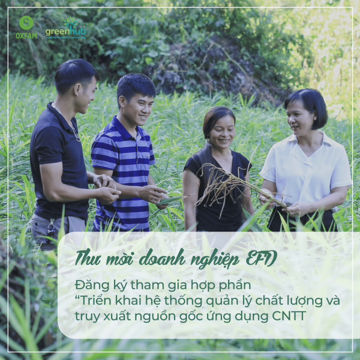 Thư mời Doanh nghiệp EFD đăng ký tham gia Hợp phần 