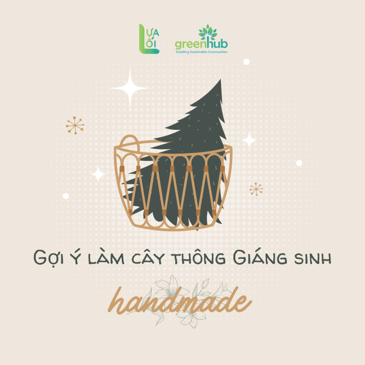 Khéo tay hay làm - Cây thông Noel handmade