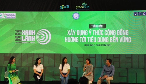 GreenHub tham gia thảo luận: Xây dựng ý thức cộng đồng hướng tới tiêu dùng bền vững