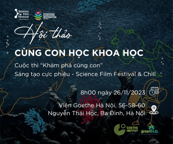 Hội thảo: Cùng con học khoa học với chủ đề 