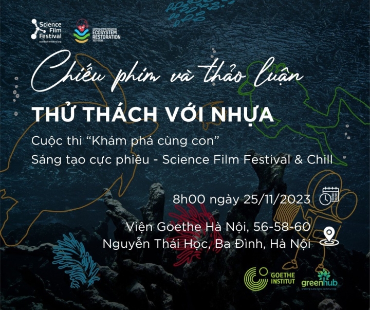 Sự kiện chiếu phim và thảo luận - Thử thách với nhựa