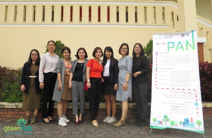 GreenHub/Dự án PAN: Tập huấn nâng cao năng lực cho Hội Phụ nữ trong công tác xây dựng kế hoạch chiến lược giảm thiểu rác thải sinh hoạt và đồ nhựa dùng một lần tại Thành phố Hạ Long .