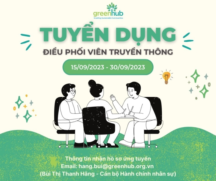 Tuyển dụng Điều phối viên Truyền thông