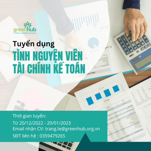 Tuyển dụng vị trí Thực tập sinh Kế toán