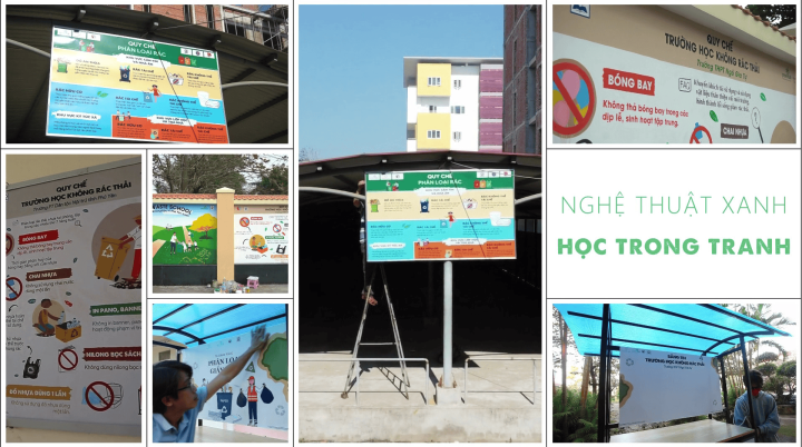 Nghệ thuật xanh - Học trong tranh