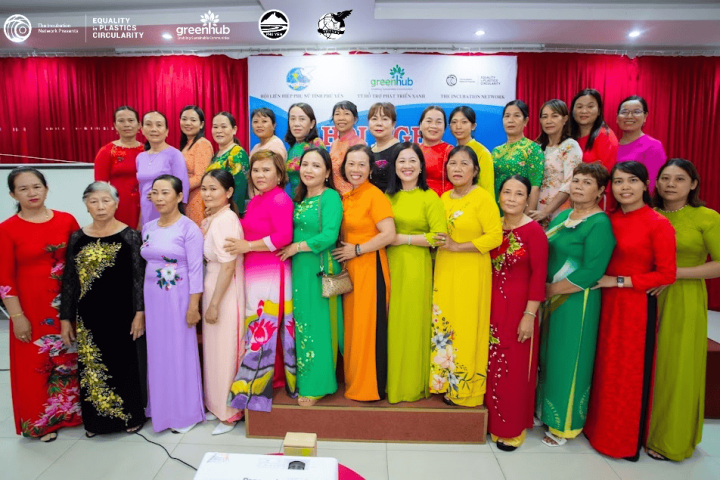 Khép lại Dự án Phụ nữ giảm nhựa (Gender x Plastic)