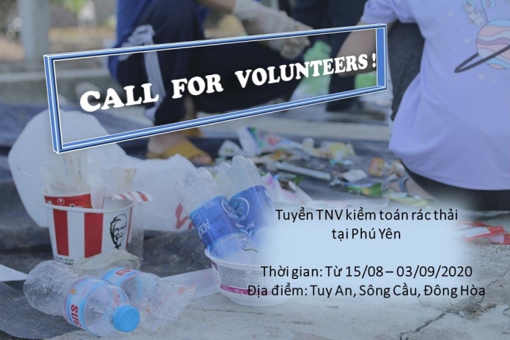 Kiểm toán rác thải 2020 - Trải nghiệm phải thử cho tình nguyện viên tại Phú Yên trong mùa hè này.