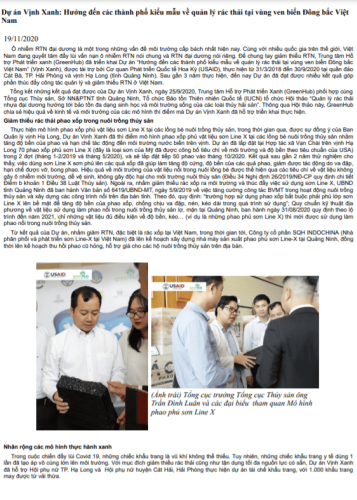 Dự án Vịnh Xanh: Hướng đến các thành phố kiểu mẫu về quản lý rác thải tại vùng ven biển Đông Bắc Việt Nam pdf