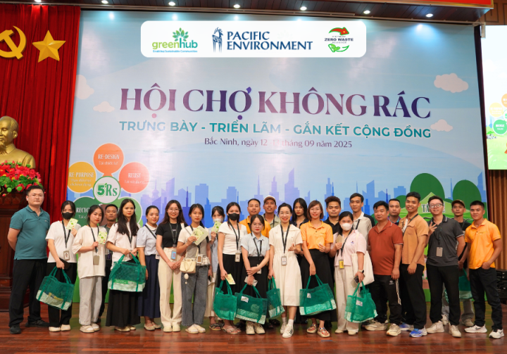 Bắc Ninh: Hội chợ Không rác: Trưng bày - Học hỏi - Gắn kết cộng đồng