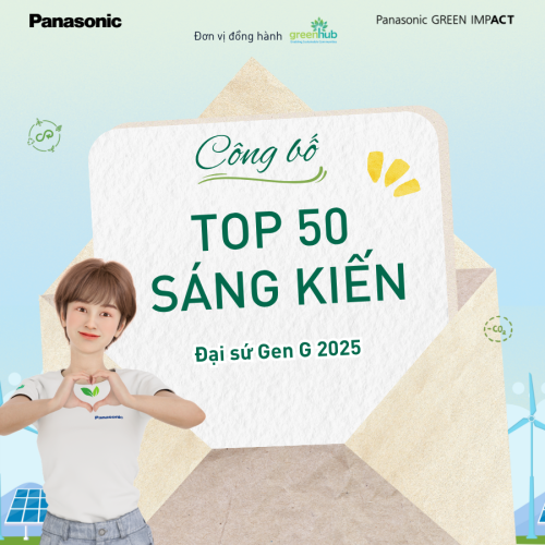 TOP 50 SÁNG KIẾN TIÊU BIỂU – CHƯƠNG TRÌNH ĐẠI SỨ GEN G 2025