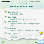 TOP 50 OUTSTANDING INITIATIVES – GEN G AMBASSADOR 2025