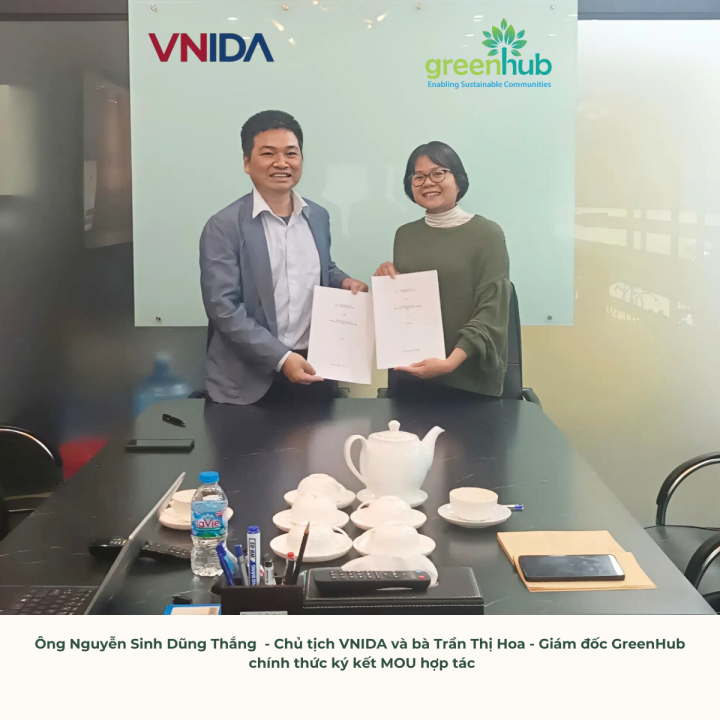 GreenHub chính thức trở thành Đối tác Tổ chức của Hội Thành viên Độc lập Hội đồng Quản trị Doanh nghiệp Việt Nam (VNIDA)