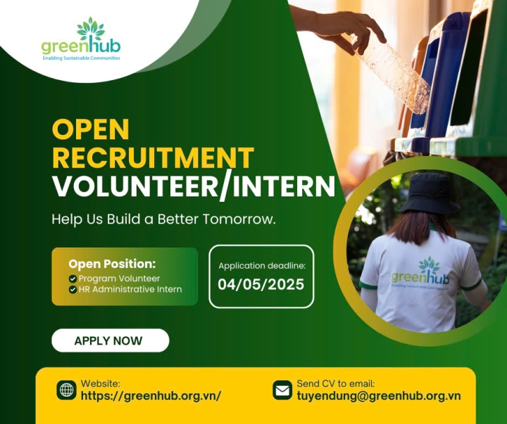 Tuyển dụng Thực tập sinh chương trình và Thực tập sinh HCNS